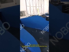 Máy nệm nệm liên tục (Superlastic) dây chuyền sản xuất lưới giường mùa xuân