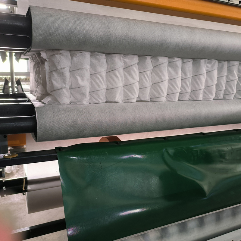 Máy lắp ráp lò xo túi nệm có độ chính xác cao với áp suất không khí 0,6-0,7mpa
