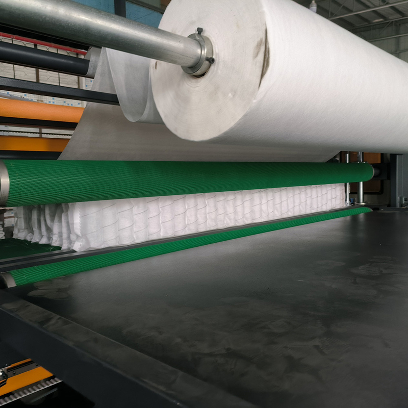 Máy lắp ráp lò xo túi nệm có độ chính xác cao với áp suất không khí 0,6-0,7mpa