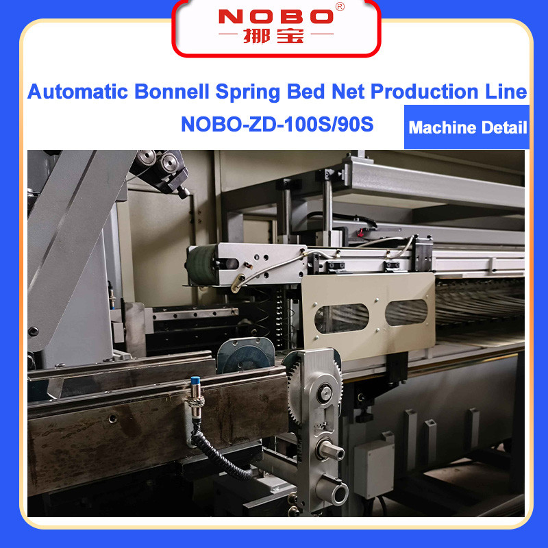 Nệm Bedcore công suất cao Dây chuyền sản xuất lò xo Điều khiển Servo 60 tờ / 8 giờ