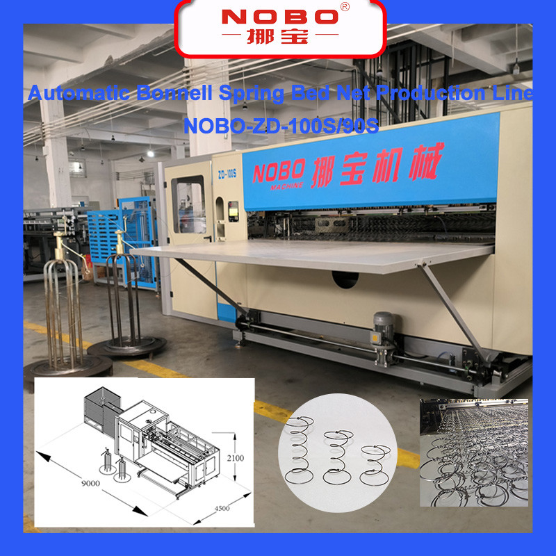 Dây chuyền sản xuất nệm công suất cao Hệ thống chế tạo nệm 60-90 tờ / 8 giờ