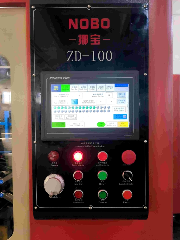 Công nghiệp 60-90 tấm/8Hours nệm Bonnell mùa xuân giường máy lõi