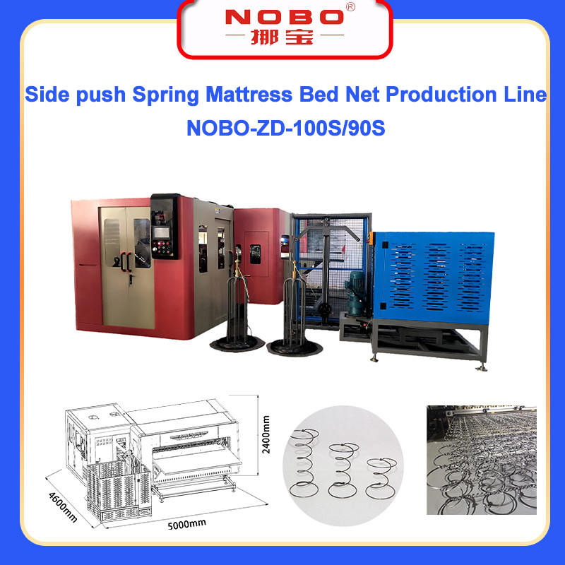 Đường dây sản xuất lõi nệm mùa xuân hiện đại, hiệu quả cao và tự động hoàn toàn với công nghệ chính xác tiên tiến