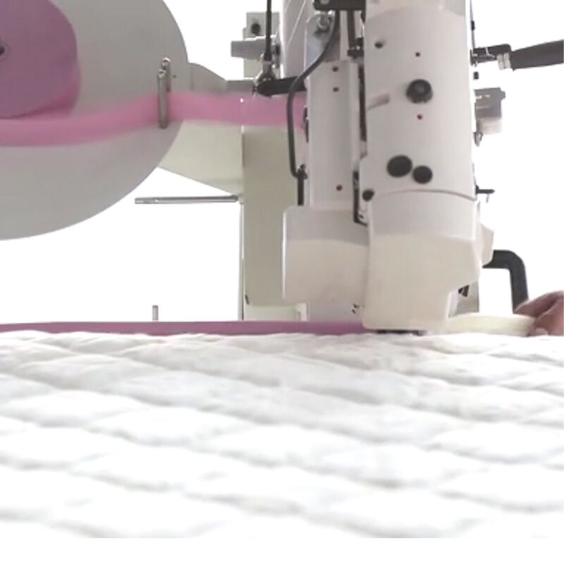 Capacity 15nitsh Mattress Border Tape Machine Flexible Operation Mattress Manufacturing Plant Thiết bị dây chuyền sản xuất