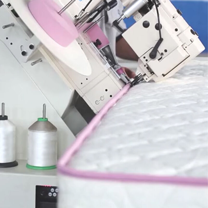 Capacity 15nitsh Mattress Border Tape Machine Flexible Operation Mattress Manufacturing Plant Thiết bị dây chuyền sản xuất